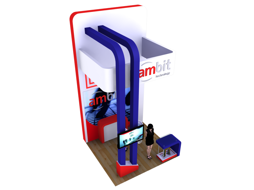 Support Stand Custom Ambit Stand Custom 3X3 Cabecera 2 – Stands Center
