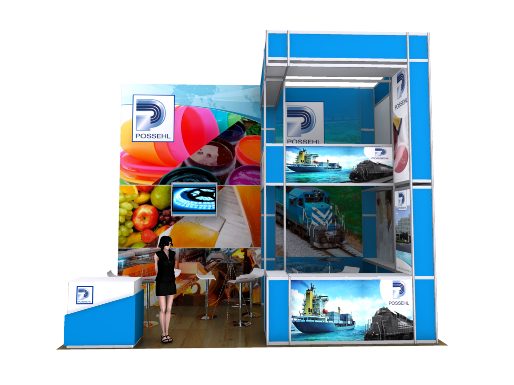 Possehl Stand Sistema 6X3 Esquina – Stands Center