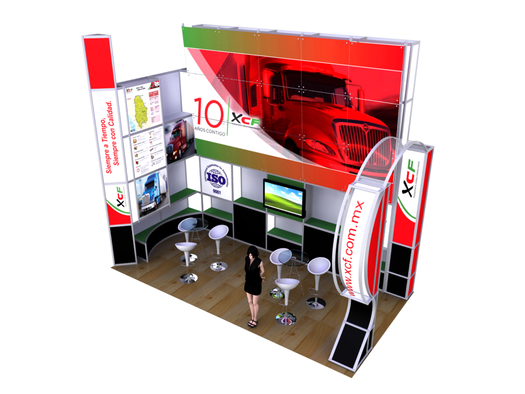 XCF Stand Sistema 6X3 Esquina – Stands Center