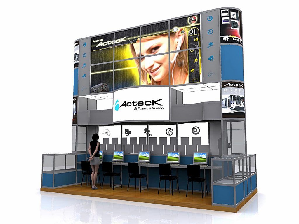 Acteck Stand Sistema 6X3 Isla – Stands Center
